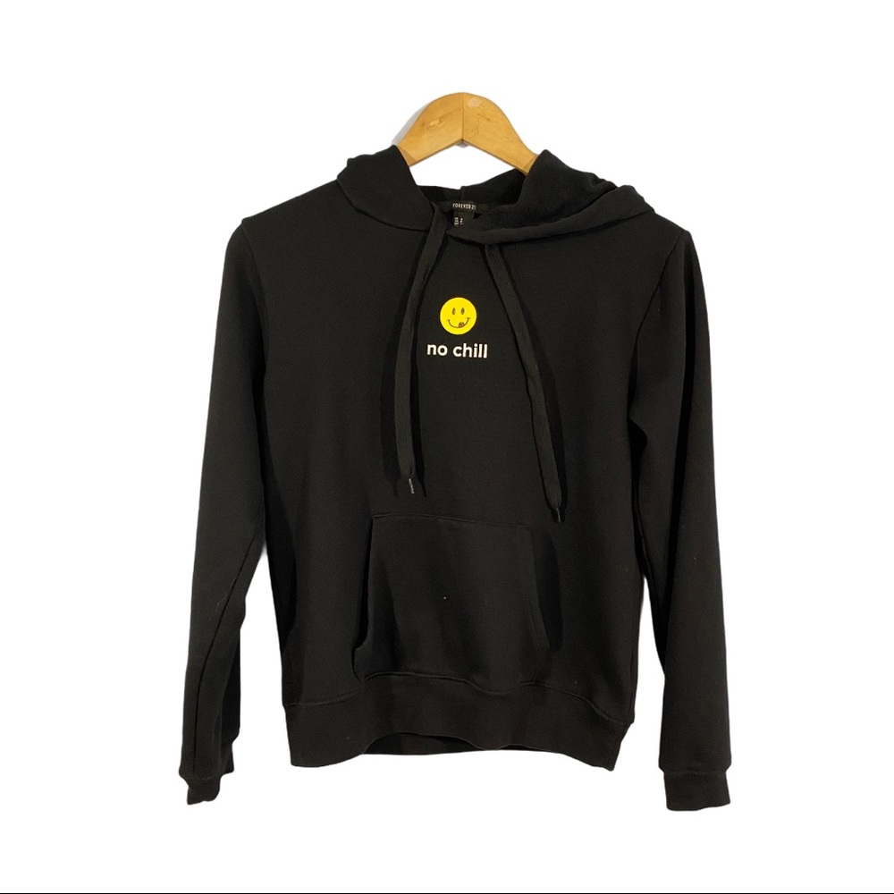 Forever 21 “No Chill” Black Hoodie